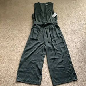 H&M Rompers & Jumpsuits | Nwt Olive Green Jumpsuit | Color: Green | Size: 8 |